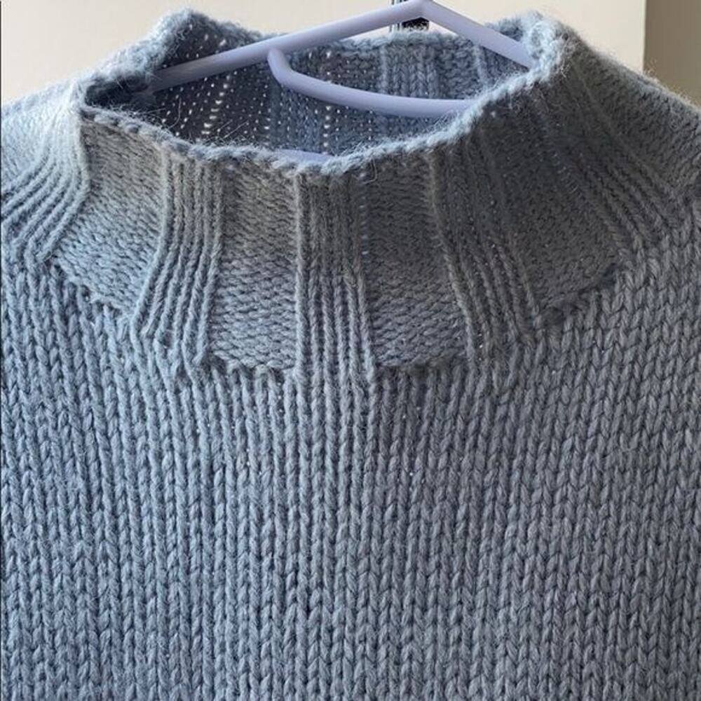 NWT For the Republic Blue Sweater Size S - Picture 3 of 7